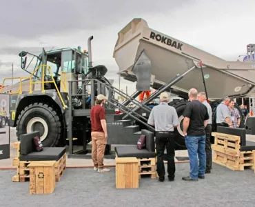 Rokbak are using their presence at Conexpo 2023 to highlight innovation, sustainability, connected services and efficiencies