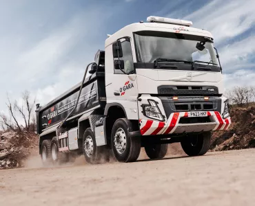 New Volvo FMX 420 Tipper trucks - Fox Brothers