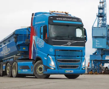 The Ashcourt Group have taken delivery of four new Volvo FH Electric 6x2 tractor units as the business looks to accelerate its sustainability ambitions