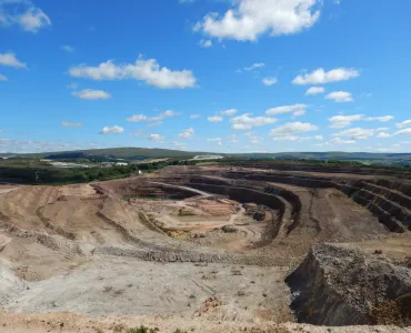 Hemerdon mine, Devon. Photo: BGS