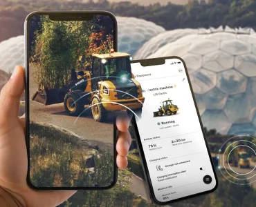 Operator connectivity with the My Equipment web-based app