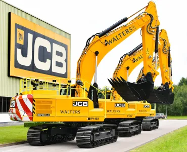 The Walters Group have invested in a fleet of new JCB 370X excavators  