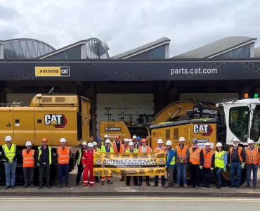 ACMOC members at Finning UK & Ireland HQ in Cannock