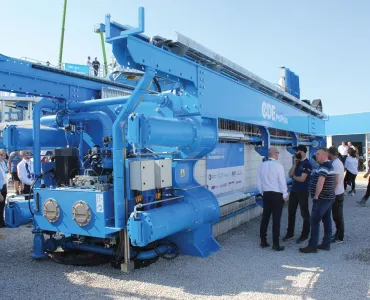 CDE unveiled their new ProPress high-performance filter press at Hillhead 2024