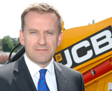 JCB chief executive officer Graeme Macdonald