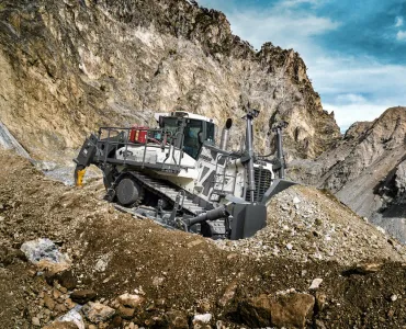 Liebherr’s flagship PR 776 G8 crawler dozer has been engineered for exceptional efficiency