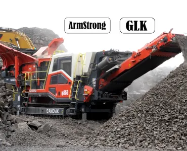 Sandvik Mobile Crushers & Screens have announced the appointment of Armstrong LLC and sister company GLK Machinery as their new distributor in Armenia and Georgia respectively