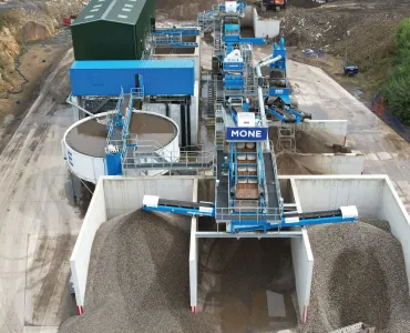 The new CDE recycling plant at Blackhill Quarry has equipped Mone Bros with the latest wet-processing technology to advance a circular economy in Yorkshire 