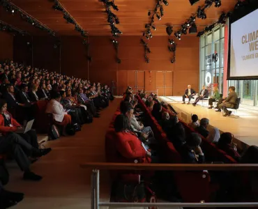 Climate Week NYC is the largest annual climate event where companies demonstrate leadership in climate action, bridging policy with corporate strategies