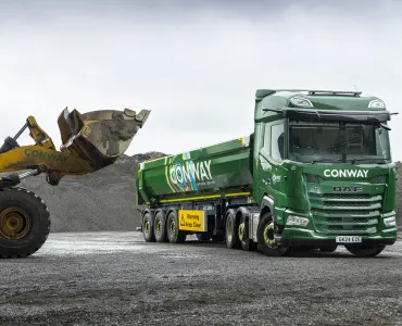 One of FM Conway’s new DAF XF 530 6x2 tractor units