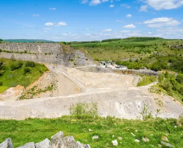 Topley Pike Quarry operators Aggregate Industries are working with the Peak District National Park Authority to restore a former waste area for nature. Photo: shoults/Alamy stock photo