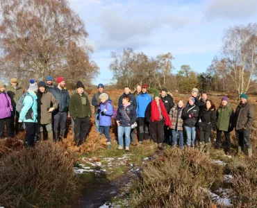 A special event was held to celebrate the results of three decades of conservation effort, including an estimated 17,000 volunteer hours