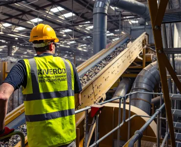 Westminster Waste’s new Kiverco C&D recycling plant can process up to 60 tonnes/h 