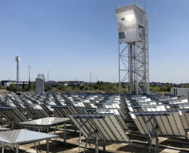 Cemex’s solar clinker project is a collaboration with cleantech company Synhelion, who developed the high-temperature solar heat technology it uses