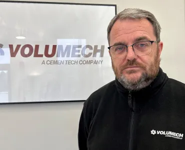 Steve Cartwright, Volumech’s new general manager