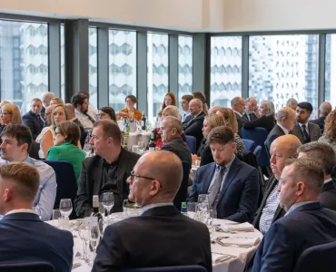 Senior quarrying and mineral products industry leaders, educators, and high-achieving students gathered at Birmingham Symphony Hall for the annual Institute of Quarrying (IQ) and Institute of Asphalt Technology (IAT) Fellows’ Lunch and Student Awards