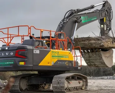 Supplied by SMT, Rock Remediation’s new-generation Volvo EC500 crawler excavator’s power, comfort and effiency has left a lasting impression on the contractor’s operators 