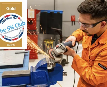 Ibstock have been awarded prestigious Gold accreditation membership of The 5% Club