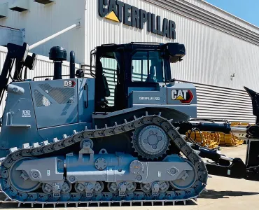 Cat D8 track-type tractor in ‘Centennial Grey’