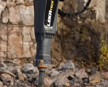 The Lekatech electric hammer is said to be highly efficient and has a power-to-weight ratio superior to similar traditionally powered hammers