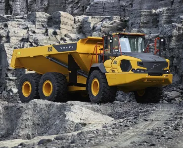 The all-new A50 articulated hauler from Volvo CE