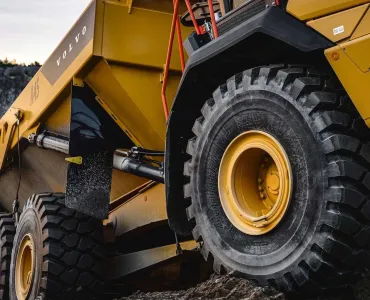 Volvo CE are implementing low-carbon-emission steel into serial production of all their articulated haulers built in Braås, Sweden