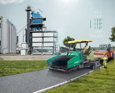 Reduced-temperature asphalt is currently at the forefront of discussions in the road construction industry – and the Wirtgen Group have technological solutions that make it viable