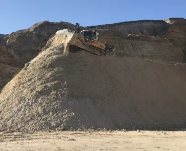 Glen Forbes sand quarry, about 100km south-east of Melbourne