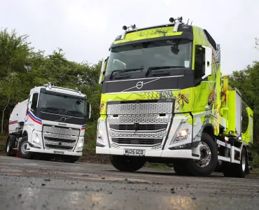 Connor Construction (South West) have taken delivery of three new Volvo FH 4x2 road sweepers and two FH Globetrotter 4x2 spray tankers 