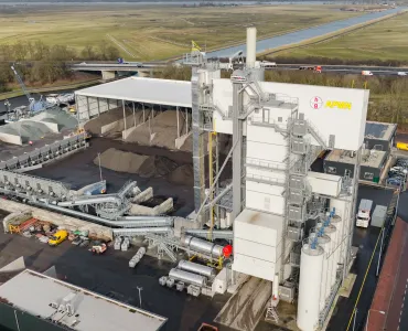 The new Ammann plant in Nijkerk has exceeded expectations in its first six months, proving itself as a model for future-ready, sustainable asphalt production