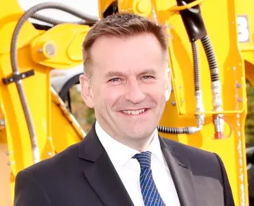 JCB chief executive officer Graeme Macdonald 