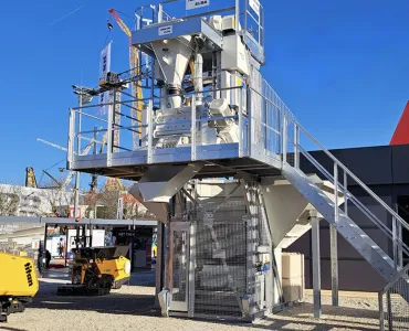 The Ammann Elba CFS concrete plant