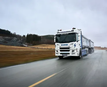 Scania have expanded their portfolio of new battery-electric, hybrid, and biogas-powered trucks to meet the challenges of the construction and mining sectors