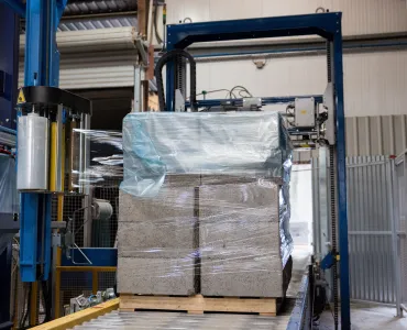 AG Paving and Building Products Ltd’s new Kwikpac pallet-wrapping system is helping to reduce CO2 emissions and plastic consumption