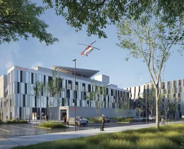 Caen University Hospital. Image: CHU de Caen Normandie