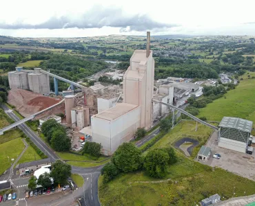 Holcim UK’s Cauldon cement plant in Staffordshire
