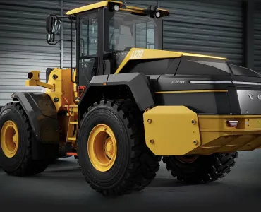 The new-look L120 Electric captured the attention of Red Dot’s panel of judges