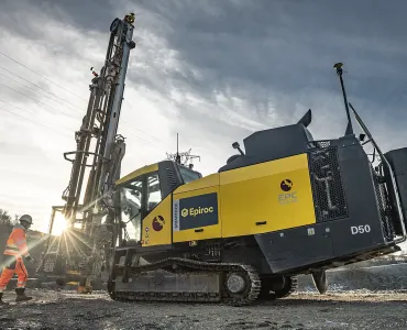 Epiroc have introduced a new software update for their SmartROC D50 surface drill rigs