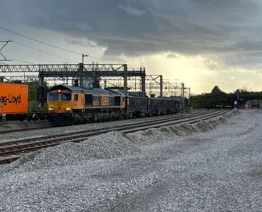 Tarmac’s new rail-fed aggregates depot in Rugby