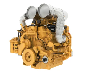 The new Cat C32B engine for large off-highway machines and equipment