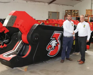 L–R: Charles Polak, managing director of INMALO, and John Polak