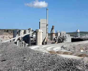 Tunstead cement works in the Peak District