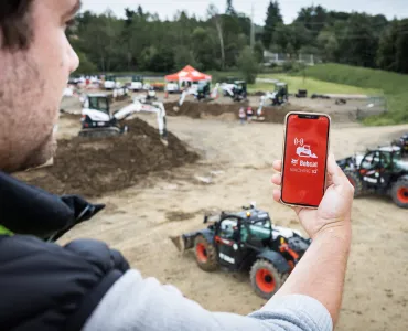 Bobcat Machine IQ helps prevent theft, reduces downtime, and maximizes productivity through proactive servicing and machine tracking