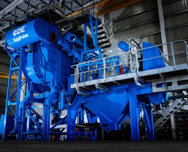 The CDE AggPulse wet density aggregates separator