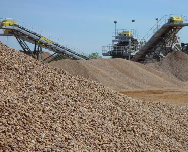In the UK, the rate of consumption is still far outstripping new permissions for mineral extraction