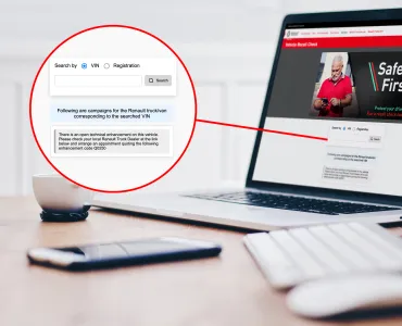 Renault Trucks have launched a new online recall checker to help operators stay ahead on safety and compliance