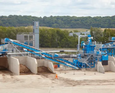 B&A Group’s new CDE wash plant – the largest in the UK