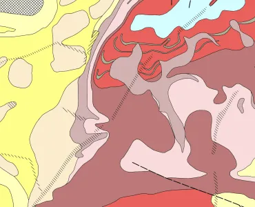 BGS Geology 10K and 25K in the south Nottinghamshire region. BGS © UKRI