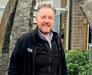 Gordon Hynd, Tillicoultry Quarries new production manager for hard rock