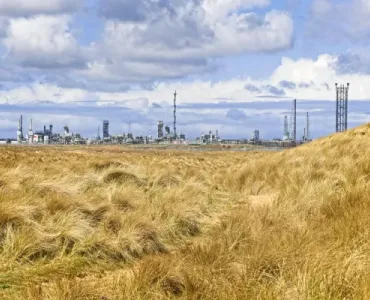 Project Acorn, a CO2 transportation and storage system, is part of the Scottish Industrial Decarbonisation Cluster at St Fergus, Aberdeenshire. Photo: Project Acorn